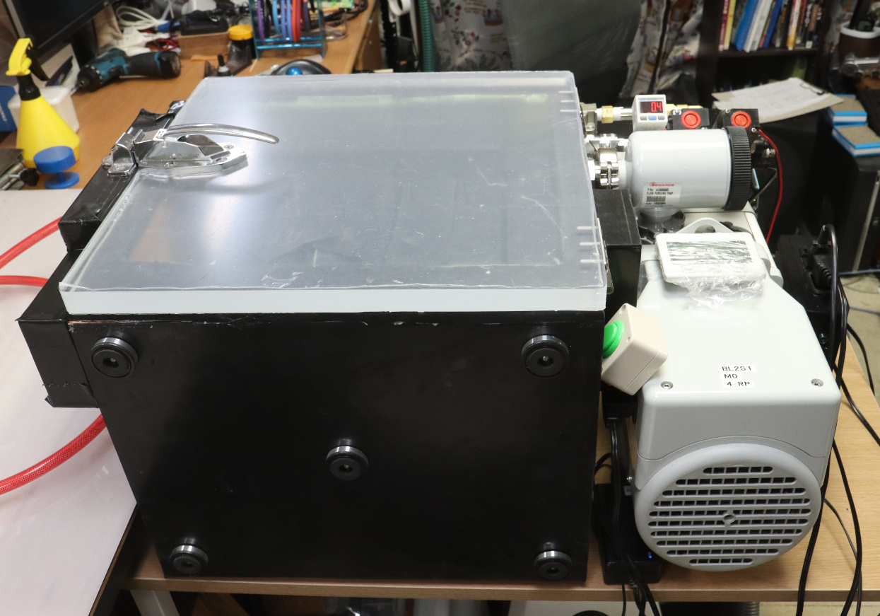 真空脱泡機を自作しました。 | Nimbusのデジタルブログ